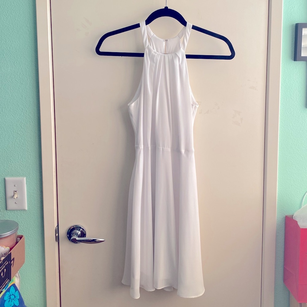 3for20 Express White Halter Dress